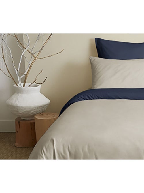 Pack complet Housse de couette - Coton Pur - 100 % Coton 57 Fils/cm² - Kiabi Pack complet Housse de couette - Coton Pur - 100 % Coton 57 Fils/cm² - Kiabi
