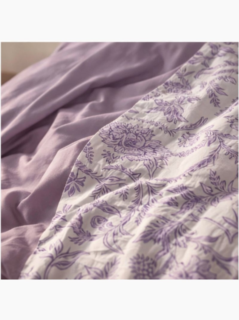 Pack complet Housse de couette - Coton Pur - 100 % Coton 57 Fils/cm² Multicolore - Kiabi