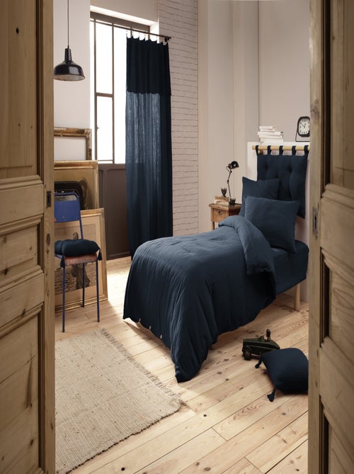 Pack complet Housse de couette - L'effet papillon - 100% gaze de coton 125 gr/m² - Kiabi