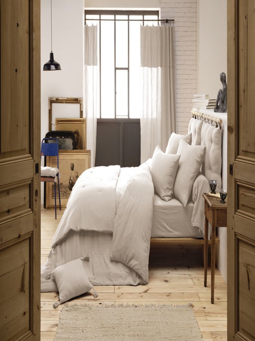 Pack complet Housse de couette - L'effet papillon - 100% gaze de coton 125 gr/m² - Kiabi