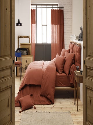 Pack complet Housse de couette - L'effet papillon - 100% gaze de coton 125 gr/m²