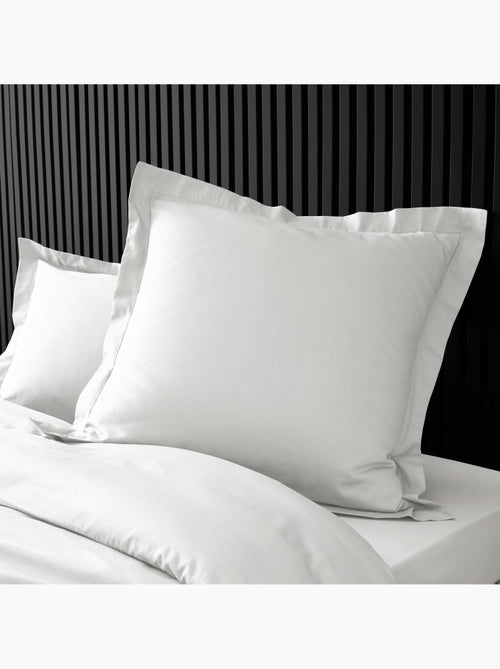 Pack complet housse de couette percale 78 fils pour lit 140 x 190 cm - Kiabi
