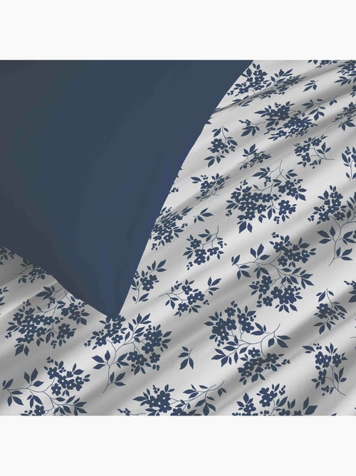 Pack complet housse de couette réversible – Drap housse – 100% coton - Kiabi Pack complet housse de couette réversible – Drap housse – 100% coton - Kiabi