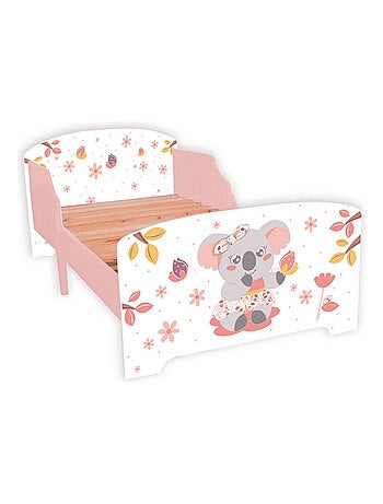 Pack complet Premium Lit enfant Koala Lit+Matelas & Parure+Couette+Oreiller