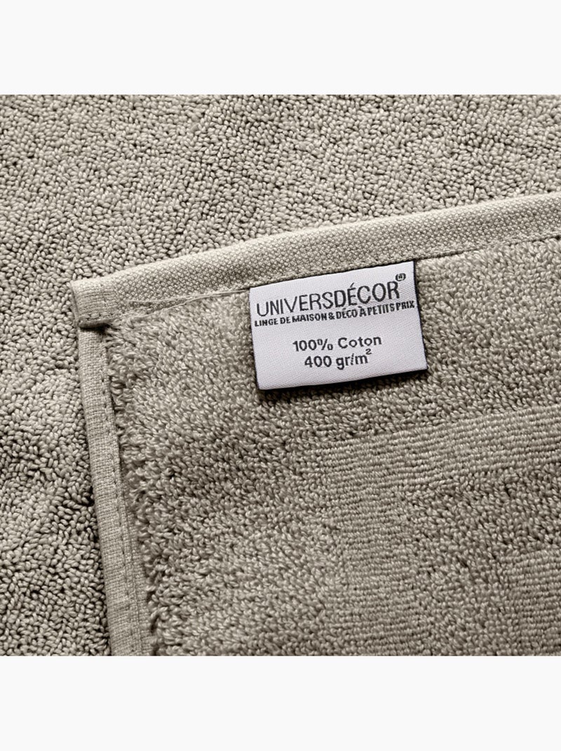 Pack complet salle de bain - Coton Pur - 100% Coton Beige sable - Kiabi