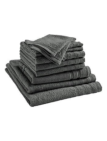 Pack complet salle de bain - Coton Pur - 100% Coton