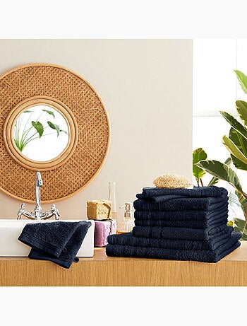 Pack complet salle de bain - Coton Pur - 100% Coton