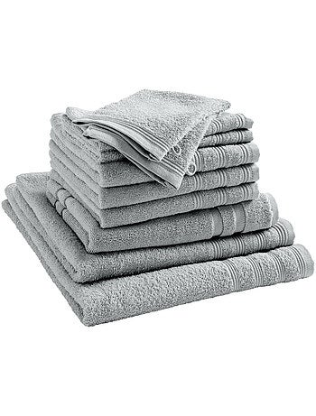 Pack complet salle de bain - Coton Pur - 100% Coton