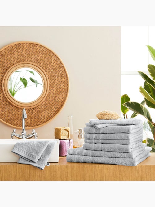 Pack complet salle de bain - Coton Pur - 100% Coton - Kiabi