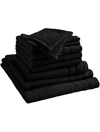 Pack complet salle de bain - Coton Pur - 100% Coton