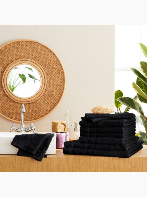 Pack complet salle de bain - Coton Pur - 100% Coton - Kiabi