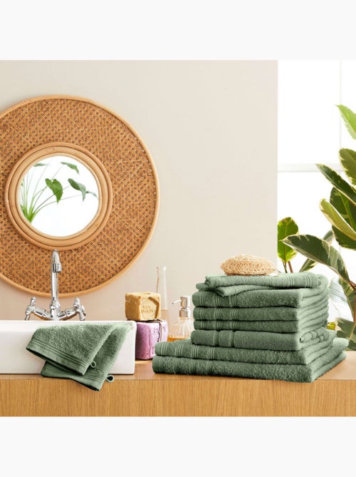 Pack complet salle de bain - Coton Pur - 100% Coton - Kiabi Pack complet salle de bain - Coton Pur - 100% Coton - Kiabi