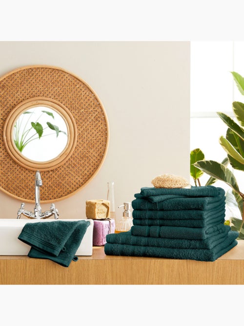 Pack complet salle de bain - Coton Pur - 100% Coton - Kiabi