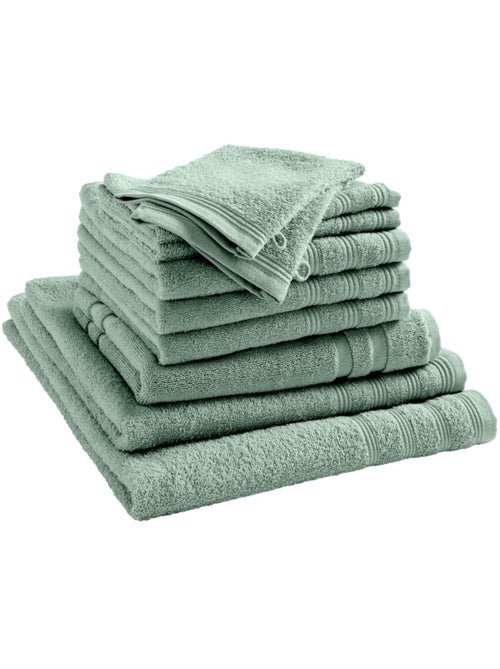 Pack complet salle de bain - Coton Pur - 100% Coton - Kiabi