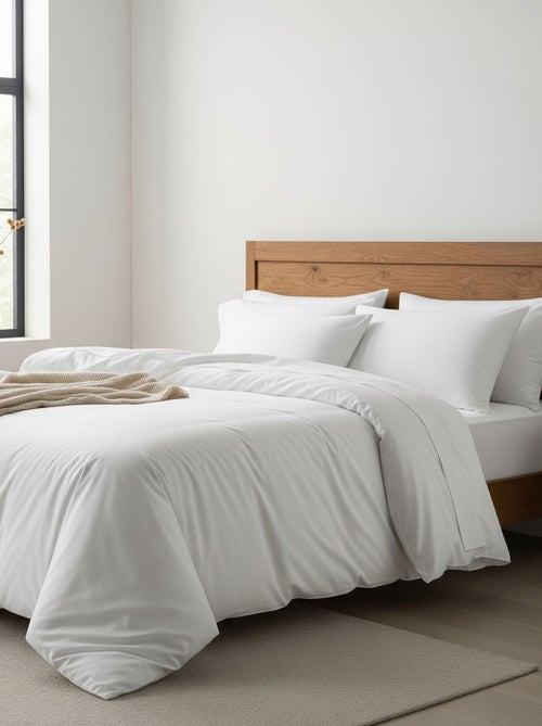 Pack complet sommier 160x200 , matelas, linge de lit, couette et oreillers - Kiabi