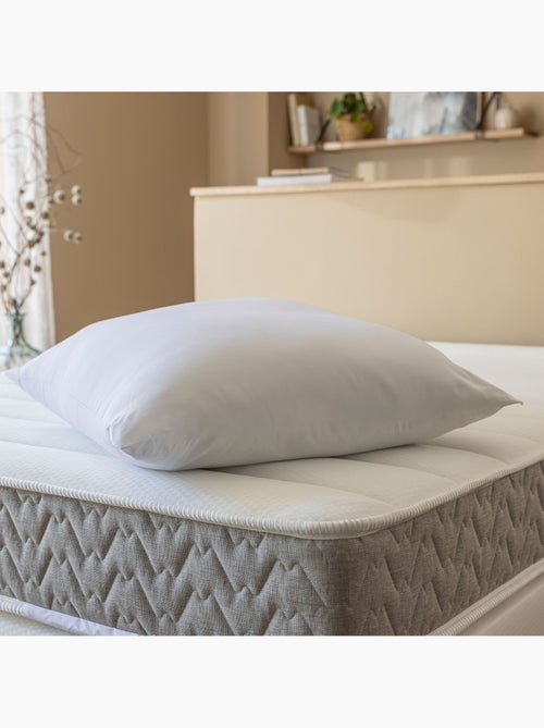 Pack couette 4 saisons et oreiller anti-acariens et anti-bactériens - Terre de Nuit - Kiabi Pack couette 4 saisons et oreiller anti-acariens et anti-bactériens - Terre de Nuit - Kiabi