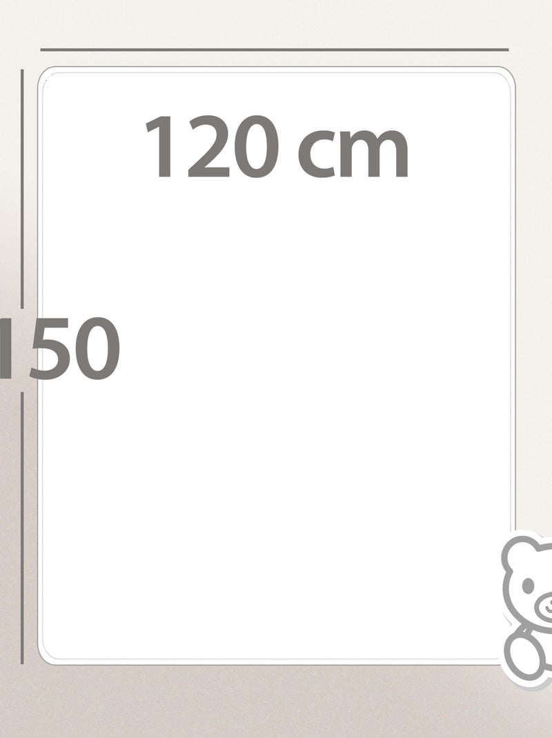 Pack couette et oreiller GAVROCHE polyester Fibre polyester Léger (été) Polyester Blanc - Kiabi