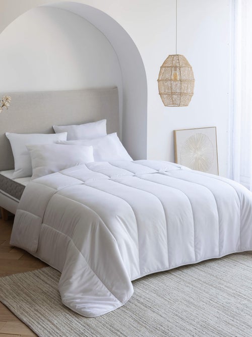 Pack couette été et oreiller moelleux anti-acariens  - Someo - Kiabi