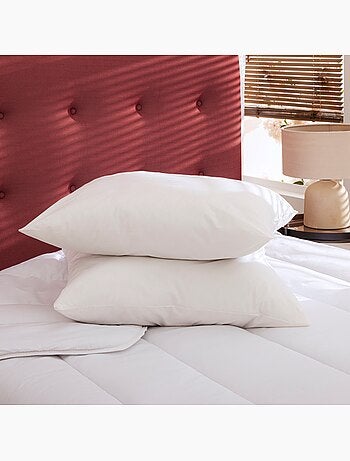 Pack couette hiver 550g et oreiller éco naturel moelleux - Someo