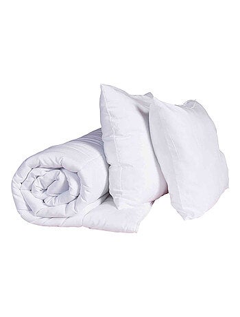 Pack couette mi-saison oreiller anti-punaises - Terre de Nuit