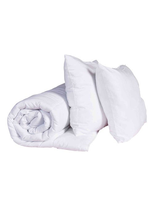 Pack couette mi-saison oreiller anti-punaises - Terre de Nuit - Kiabi