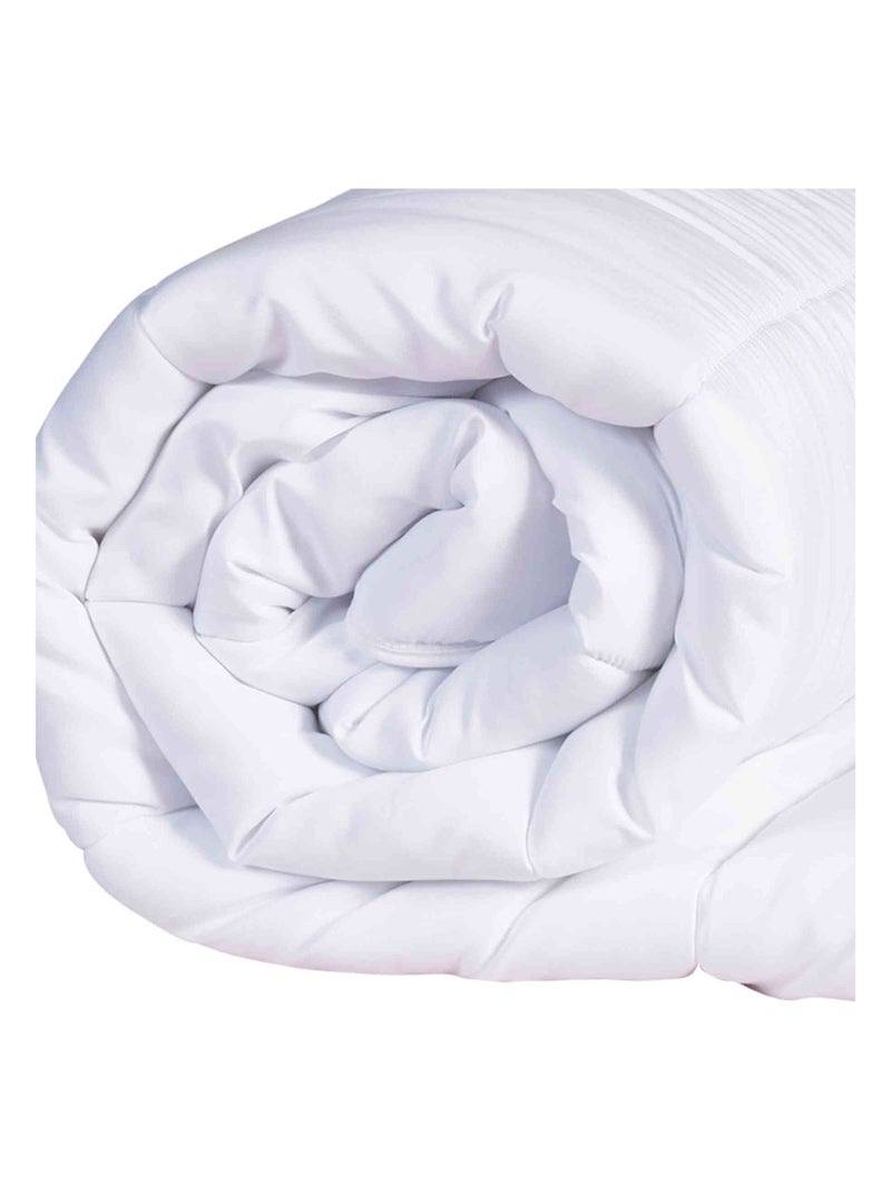 Pack couette mi-saison oreiller anti-punaises - Terre de Nuit Blanc - Kiabi