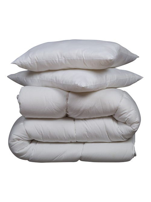 Pack couette mi-saison oreiller antiacariens - Someo - Kiabi