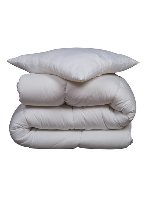 Pack couette mi-saison oreiller antiacariens - Someo - Kiabi
