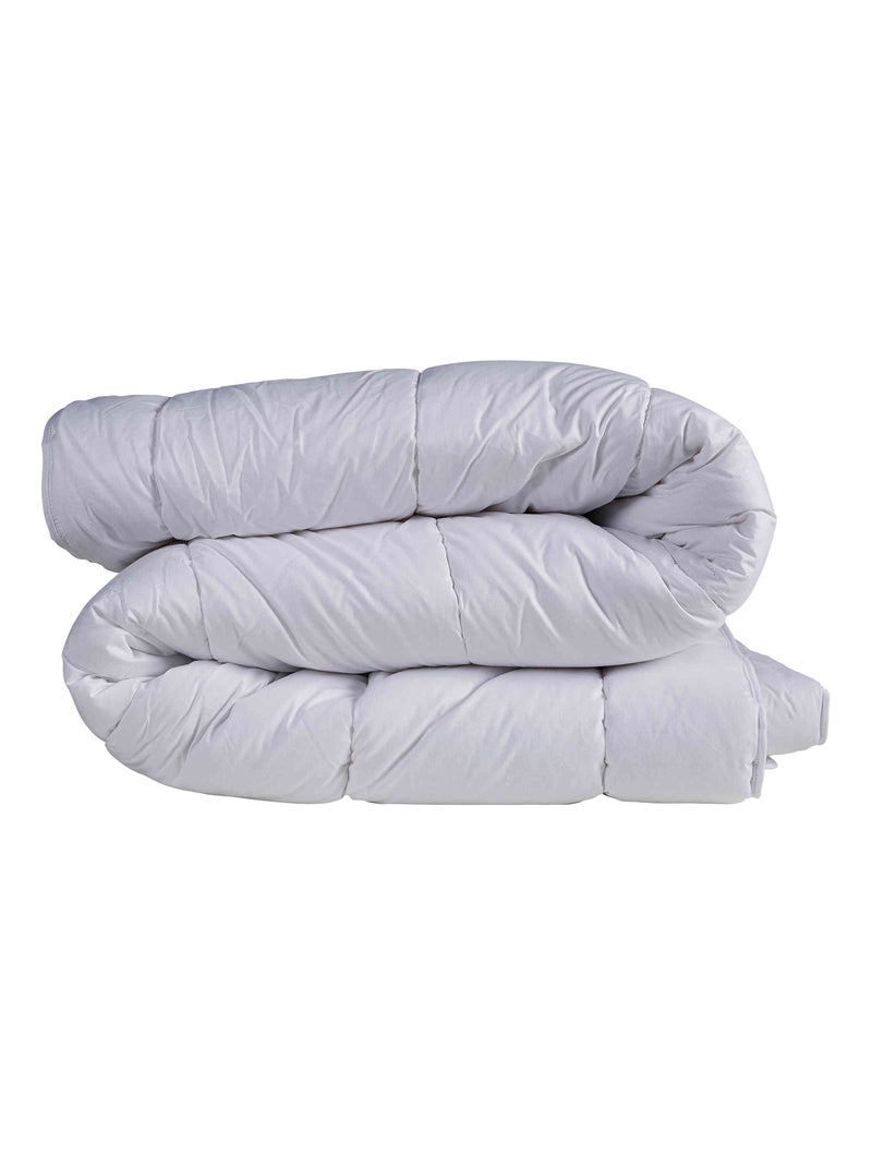Pack couette mi-saison oreiller antiacariens - Someo Blanc - Kiabi