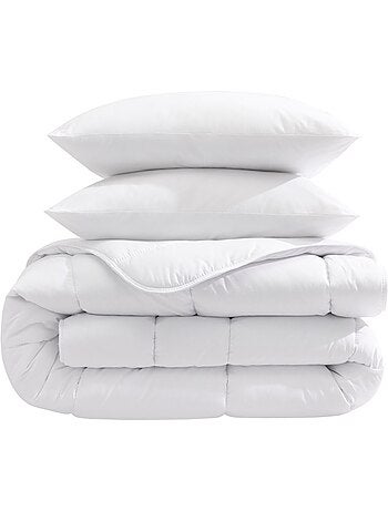 Pack couette mi-saison oreiller éco naturel - someo