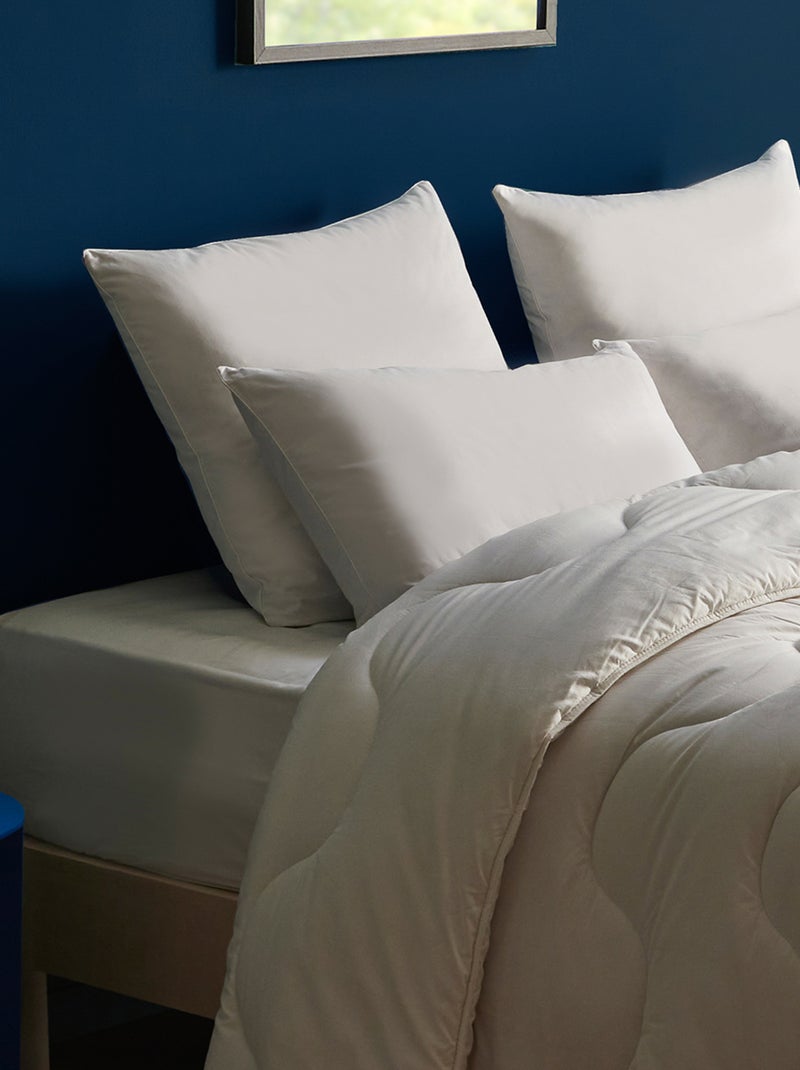Pack couette tempérée + oreiller(s) anti punaises de lit - DODO Blanc - Kiabi
