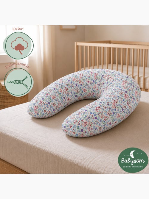 Pack Coussin de Maternit? XXL - 2 Housses + Charlotte - Id?al Grossesse et Allaitement - Kiabi