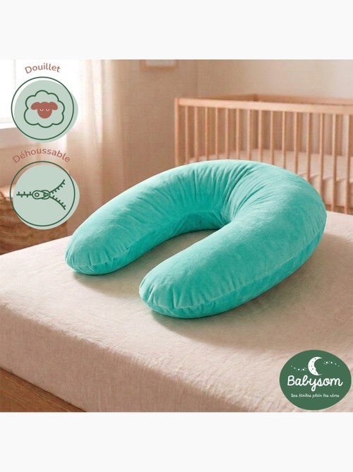Pack Coussin de Maternit? XXL - 2 Housses + Charlotte - Id?al Grossesse et Allaitement - Kiabi