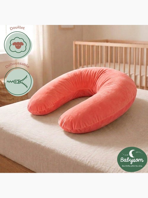 Pack Coussin de Maternit? XXL - 2 Housses + Charlotte - Id?al Grossesse et Allaitement - Kiabi