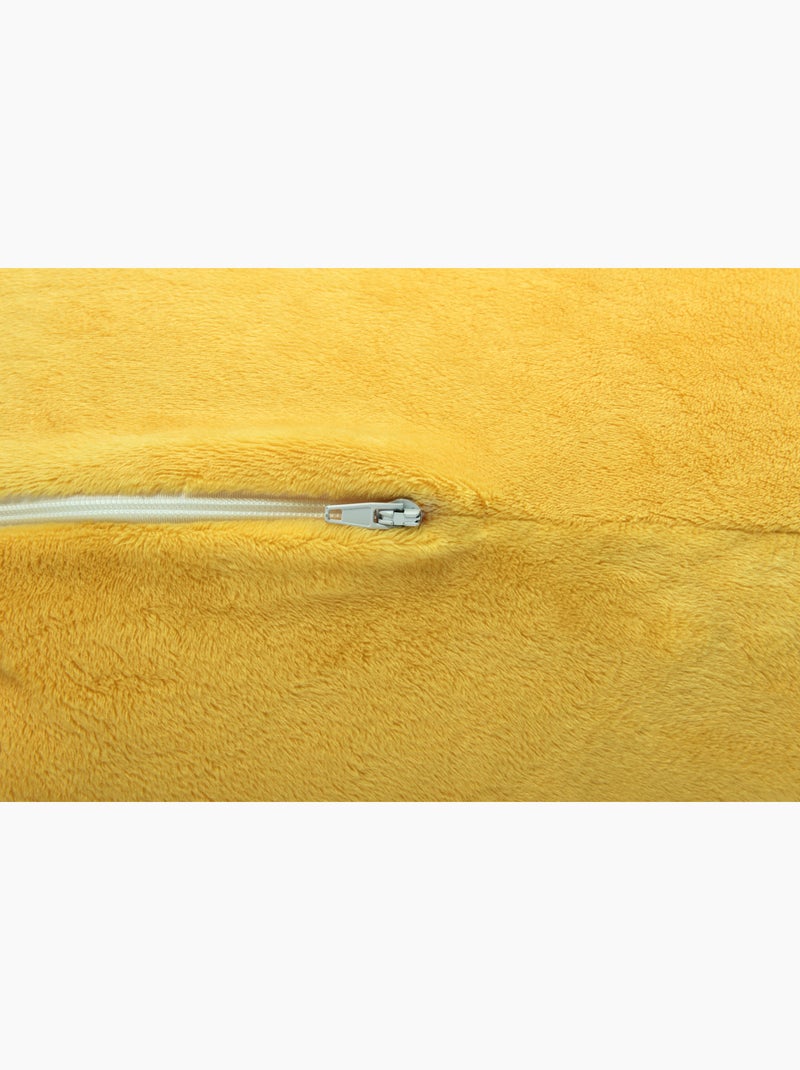 Pack coussin de maternité étoile grise + 1 housse minky Jaune - Kiabi