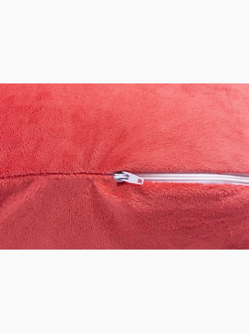 Pack coussin de maternité étoile grise + 1 housse minky Rose - Kiabi