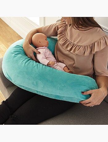 Pack Coussin de Maternité XXL - 2 Housses incluses - Grossesse, Maternité et Allaitement