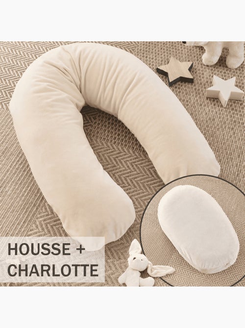 Pack Coussin de Maternité XXL - 3 en 1 | Idéal Grossesse, Allaitement et Pouf pour Enfant - Kiabi Pack Coussin de Maternité XXL - 3 en 1 | Idéal Grossesse, Allaitement et Pouf pour Enfant - Kiabi