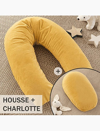 Pack Coussin de Maternité XXL - 3 en 1 | Idéal Grossesse, Allaitement et Pouf pour Enfant