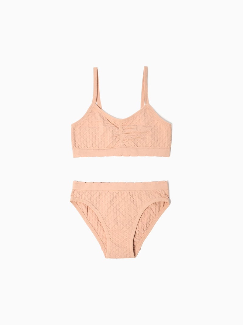 Pack culotte et haut MO Fashion Rose - Kiabi