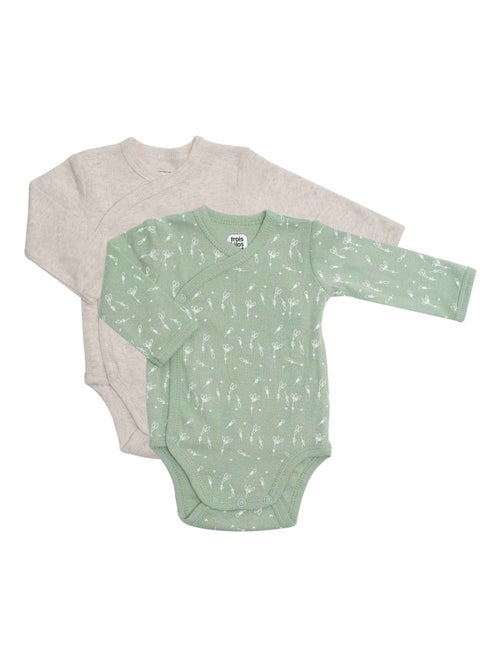 Pack De 2 Bodies Manches Longues - Kiabi