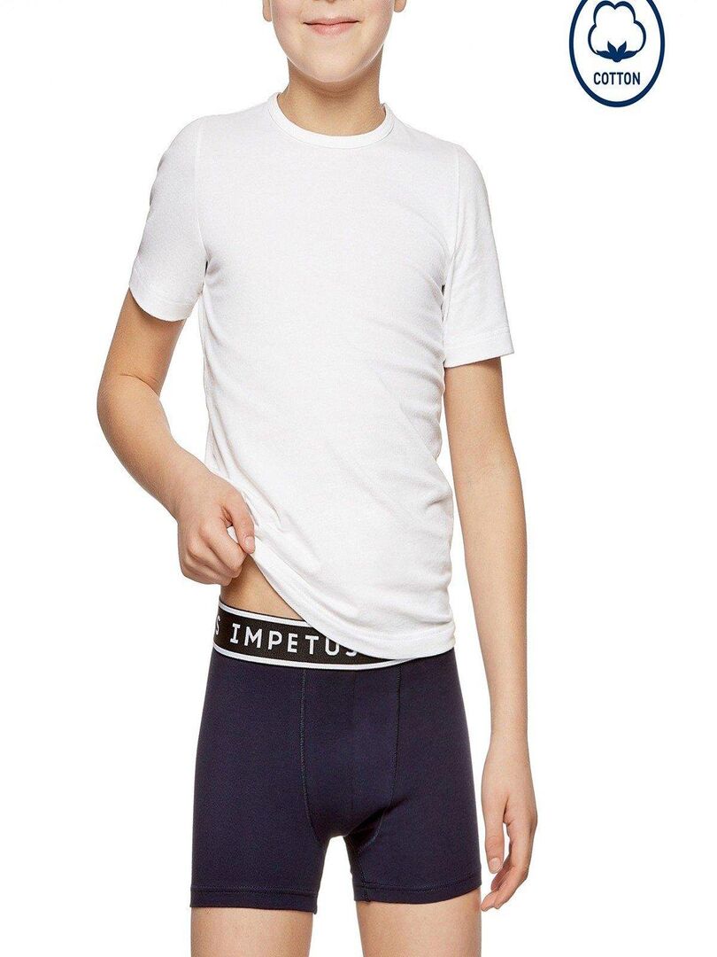 Pack de 2 boxers en coton Multicolore - Kiabi
