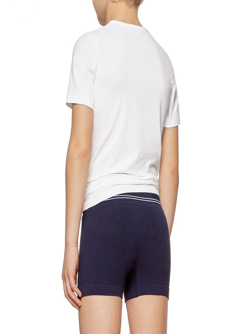 Pack de 2 boxers en coton sans coutures Seamless Bleu - Kiabi