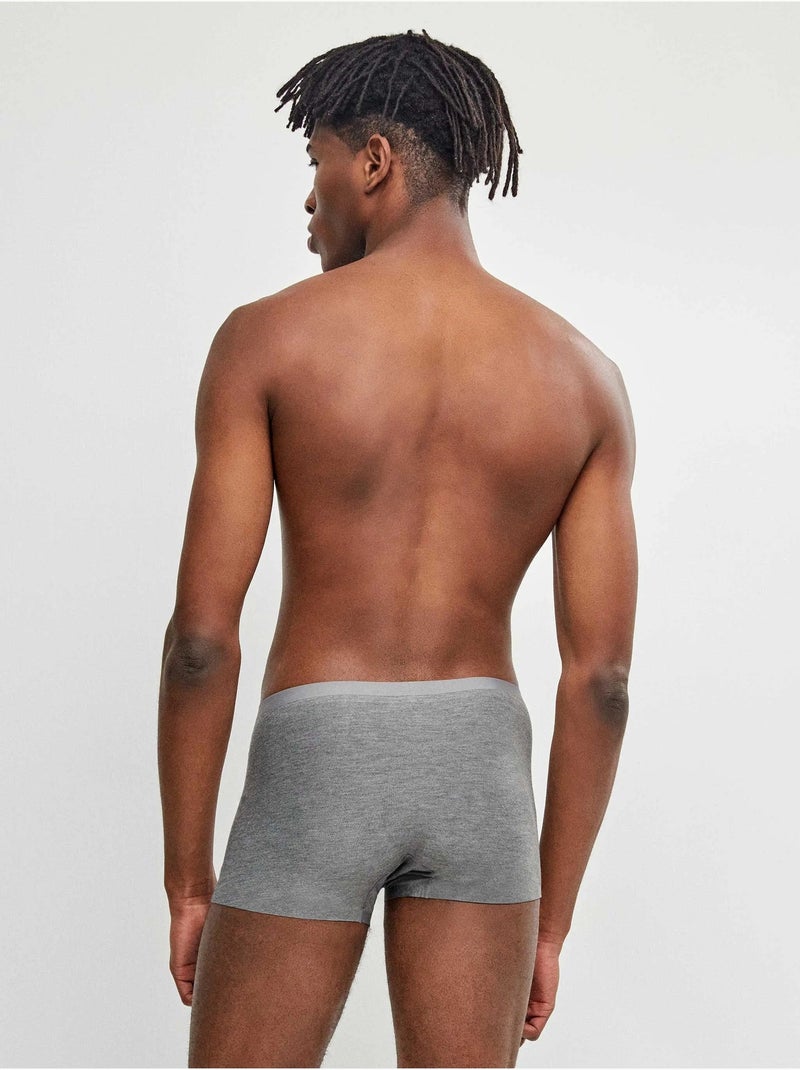 Pack de 2 boxers homme Gris chiné - Kiabi