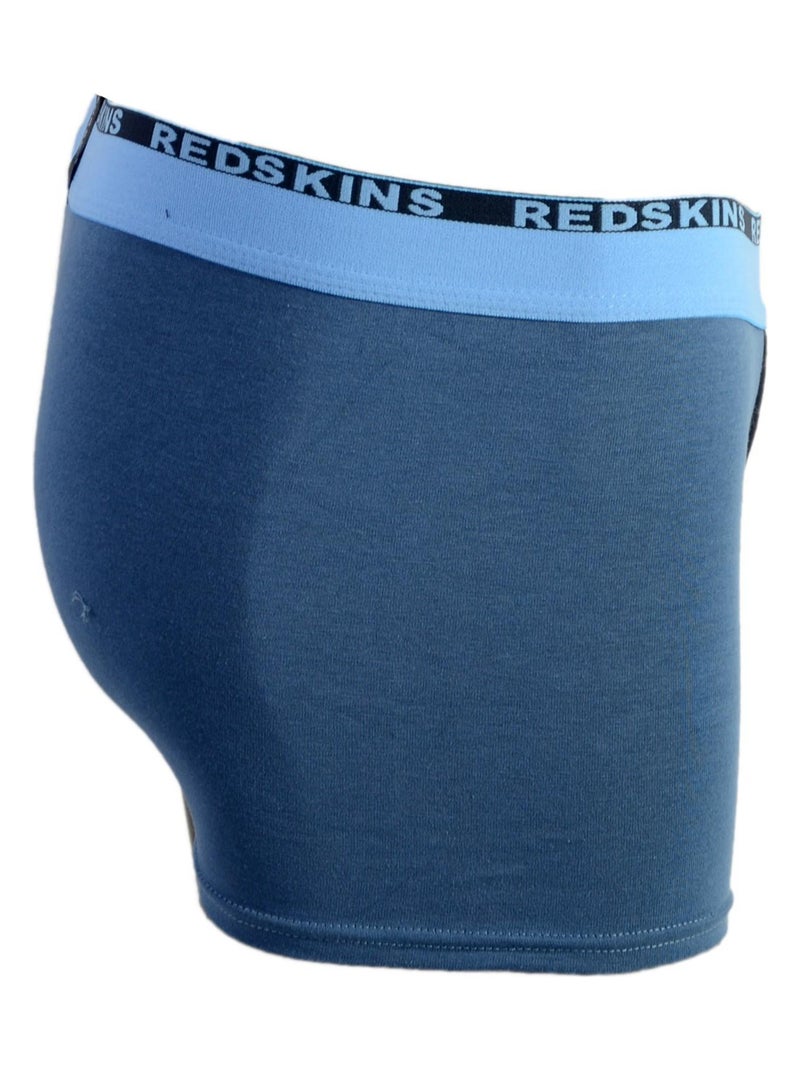 Pack de 2 Boxers Redskins Bleu - Kiabi