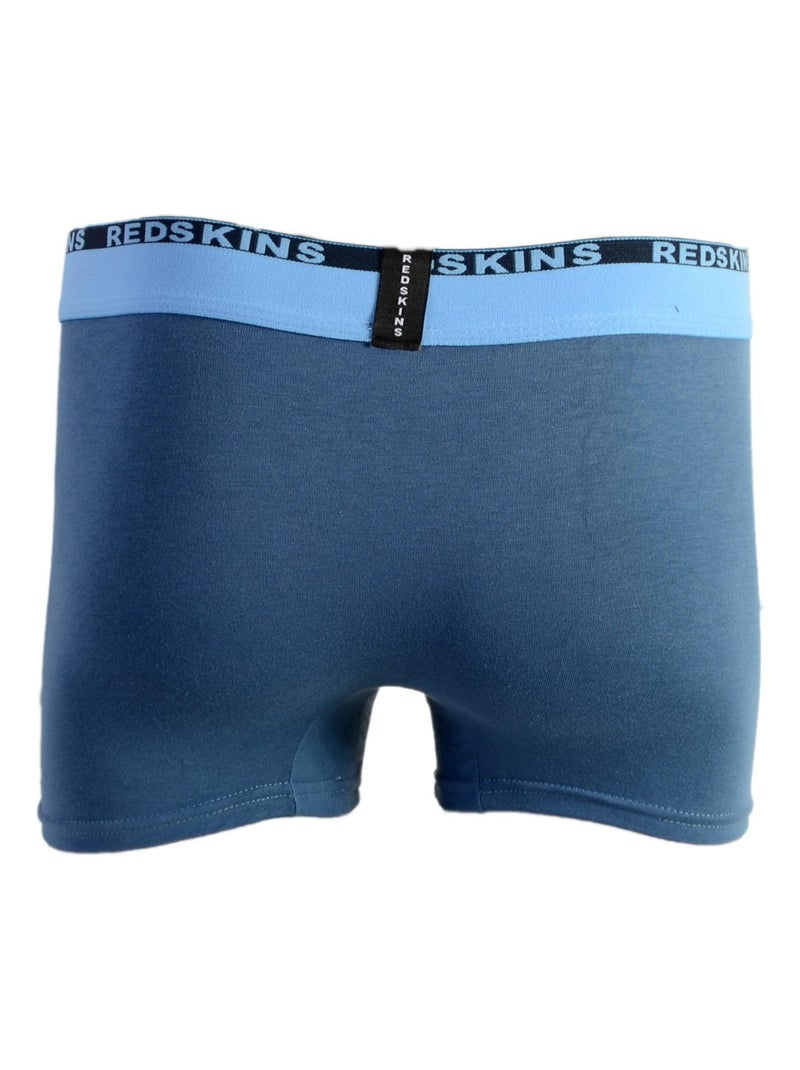 Pack de 2 Boxers Redskins Bleu - Kiabi