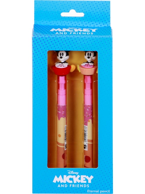 Pack de 2 Crayons Éternels - Disney Mickey & Minnie Mix - Multicolore - Taille Unique - Kiabi Pack de 2 Crayons Éternels - Disney Mickey & Minnie Mix - Multicolore - Taille Unique - Kiabi