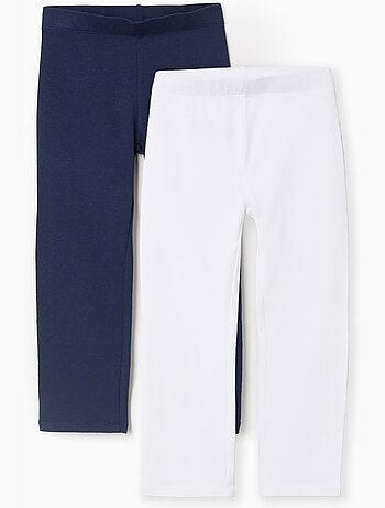 Pack de 2 paires de leggings en coton