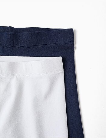 Pack de 2 paires de leggings en coton