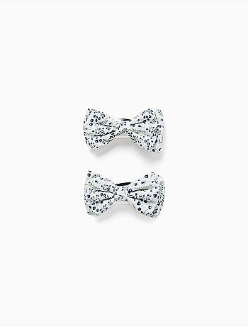 Pack de 2 pinces avec nœuds floraux You&Me